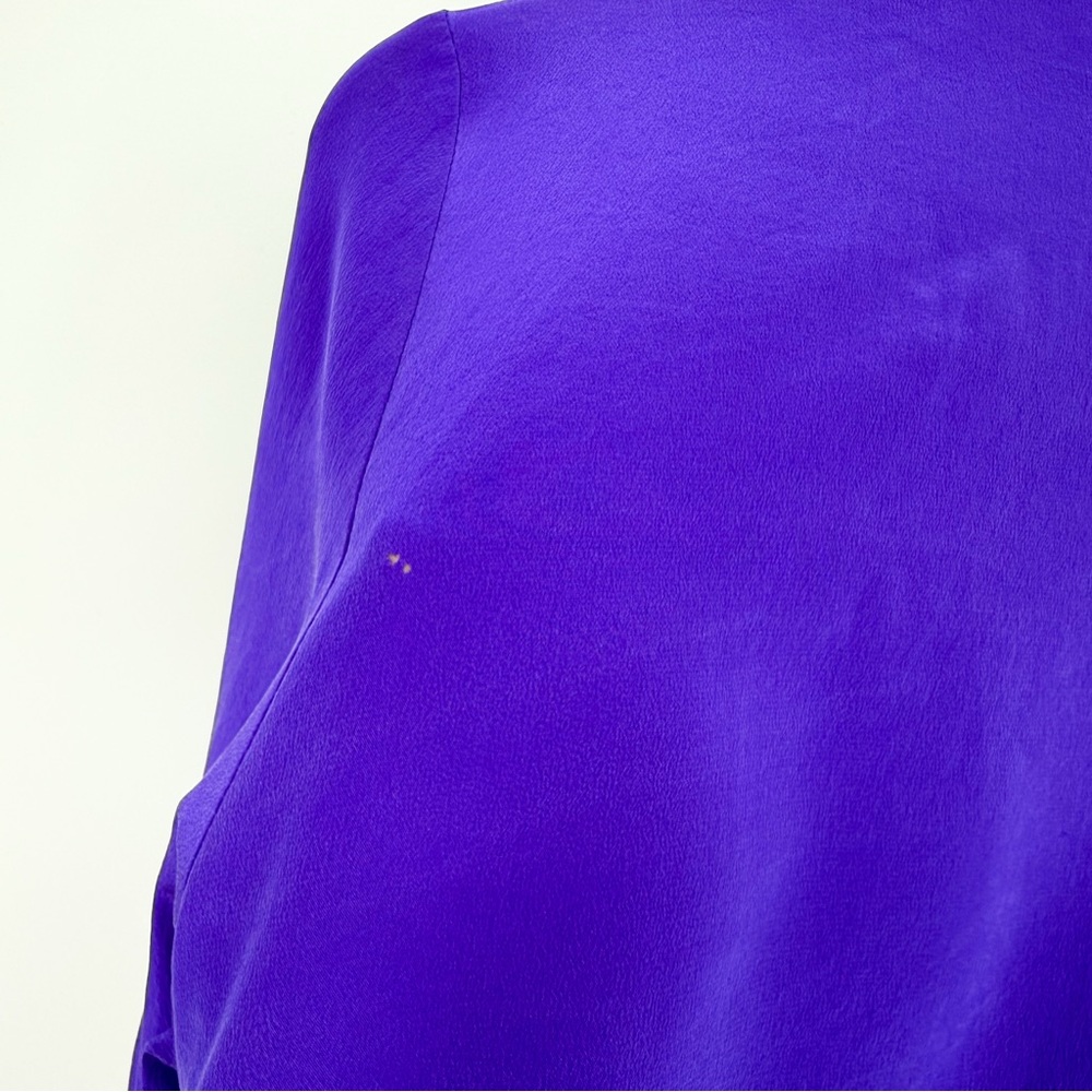 Vintage Diane Von Furstenberg 100% Silk The Pines N. Collins Vintage Blouse XS - Picture 9 of 11